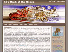 Tablet Screenshot of 666mark-of-the-beast.org